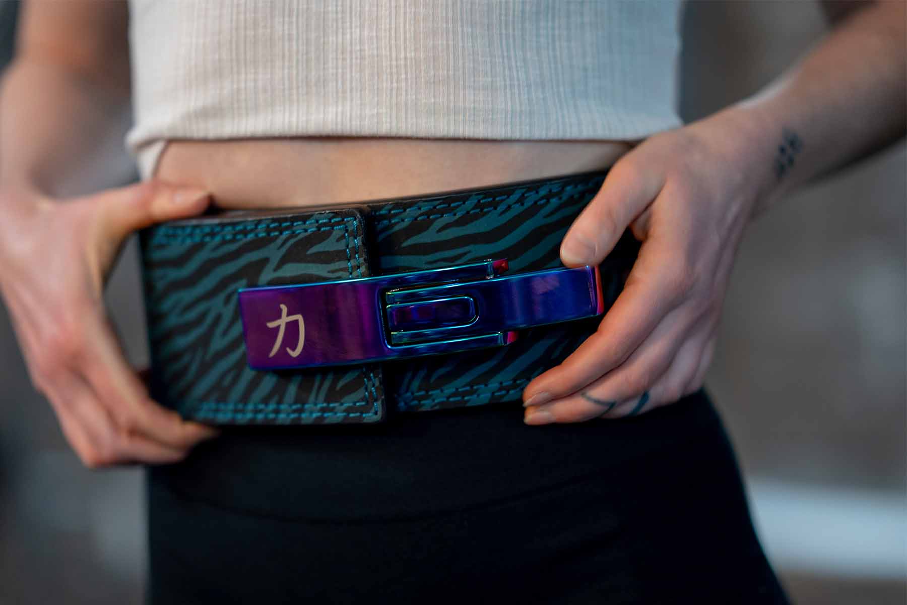 10mm Lever Belt - Blue Tiger - IPF Approved - Image 23