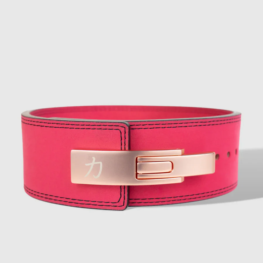 10mm Lever Belt - Pink - IPF Approved - Image 10
