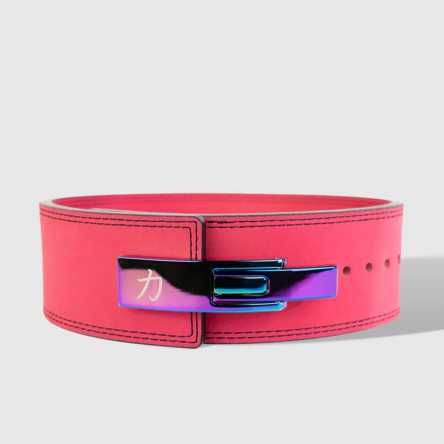 10mm Lever Belt - Pink - IPF Approved - Image 12