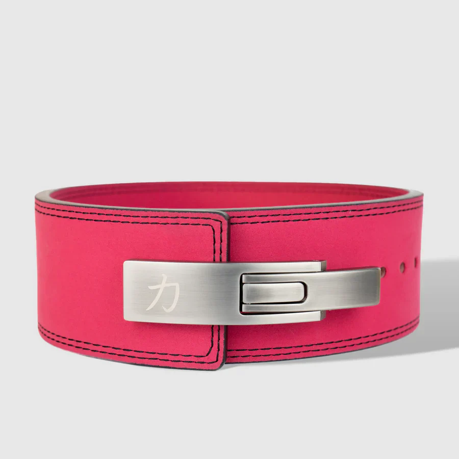 10mm Lever Belt - Pink - IPF Approved - Image 4