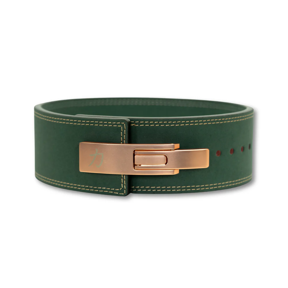 10mm Lever Belt - Vintage Green - IPF Approved - Image 10