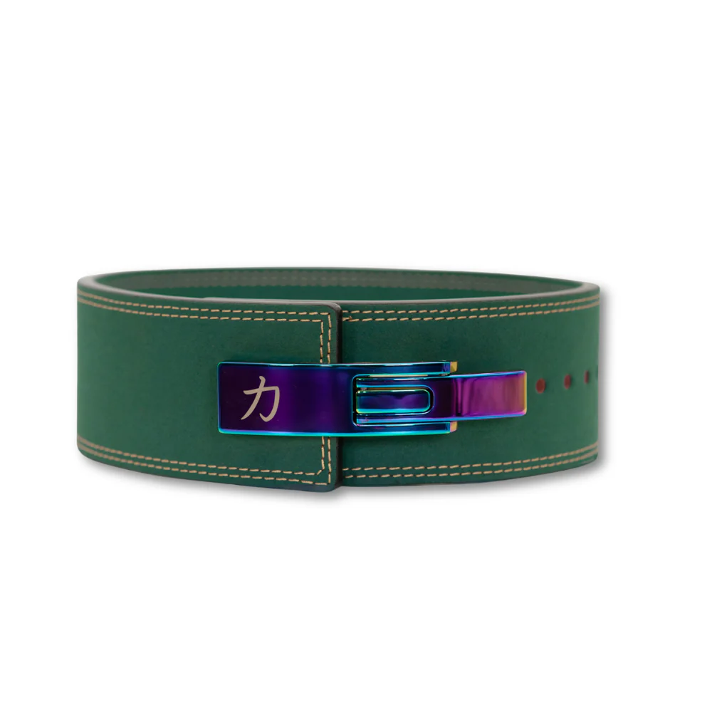 10mm Lever Belt - Vintage Green - IPF Approved - Image 12
