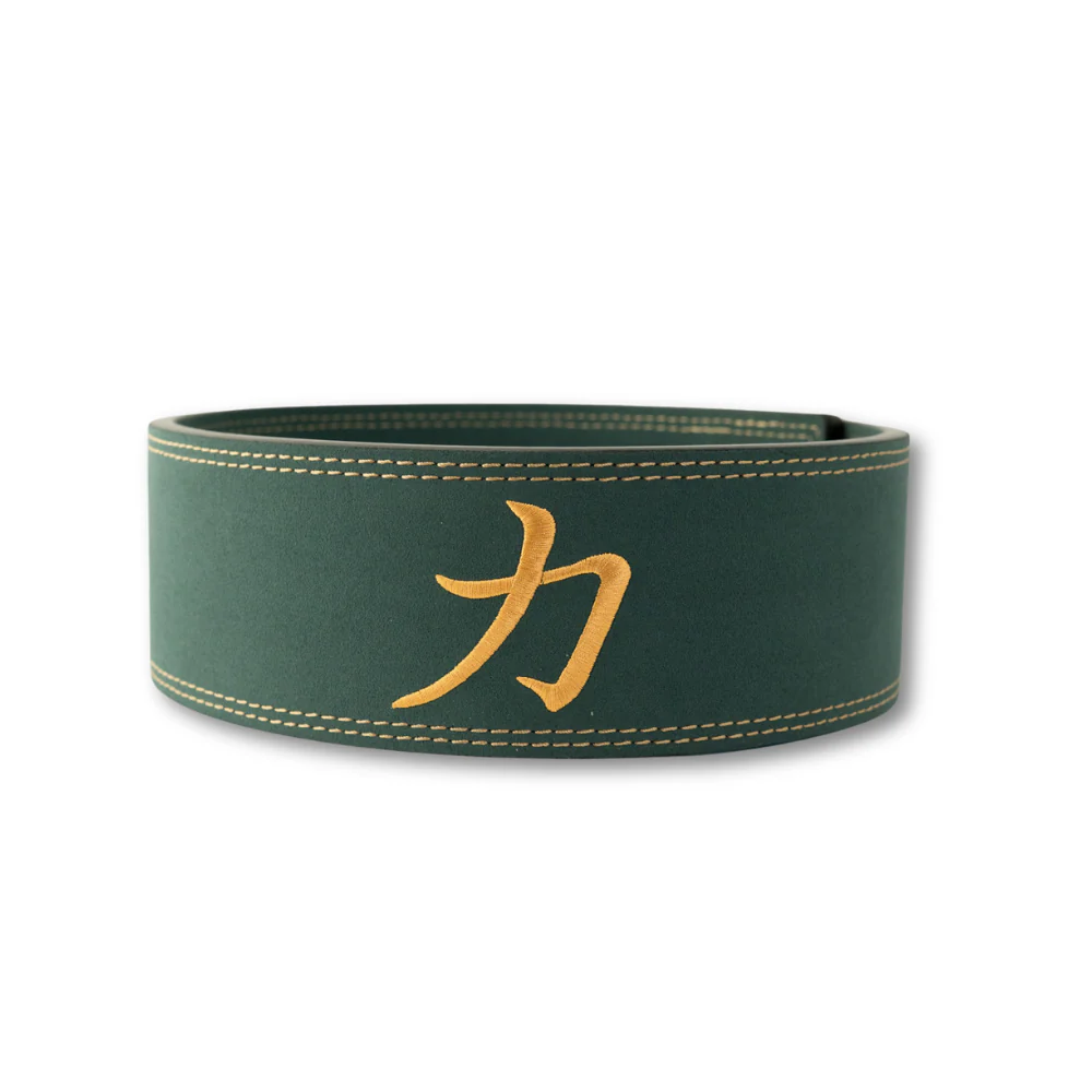 Strength Stack - Vintage Green - 10mm Lever Belt, 7mm Inferno Knee Sleeves & Zeus Wrist Wraps - Image 5