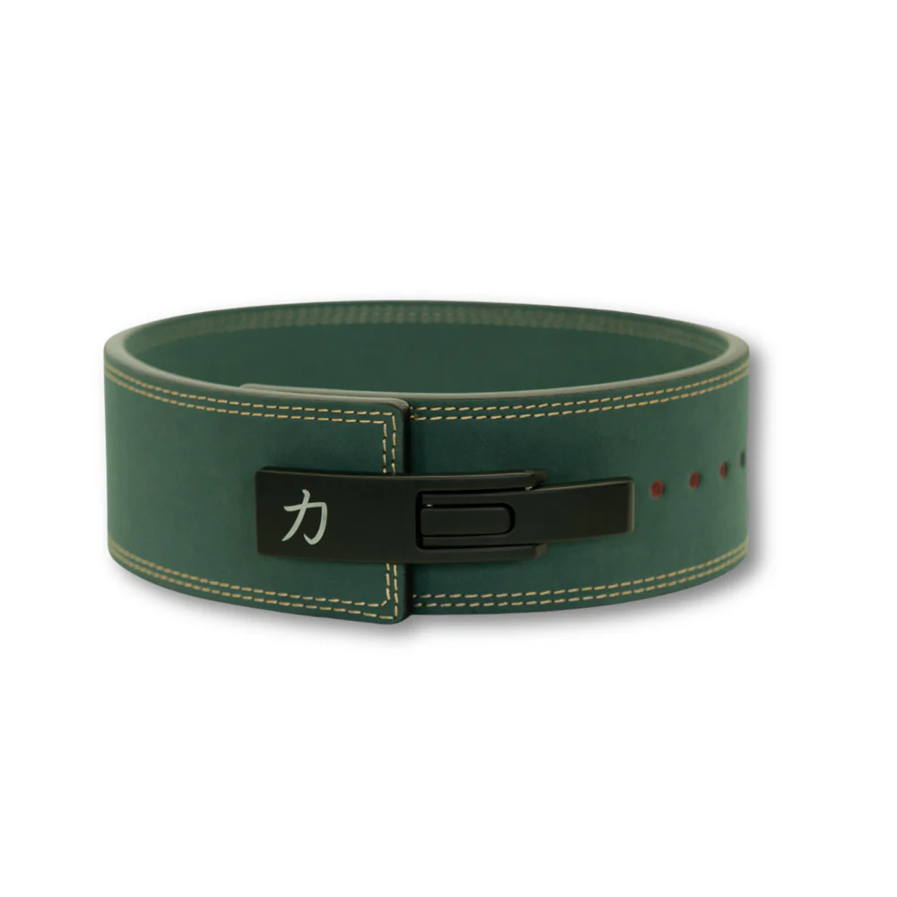 10mm Lever Belt - Vintage Green - IPF Approved - Image 4