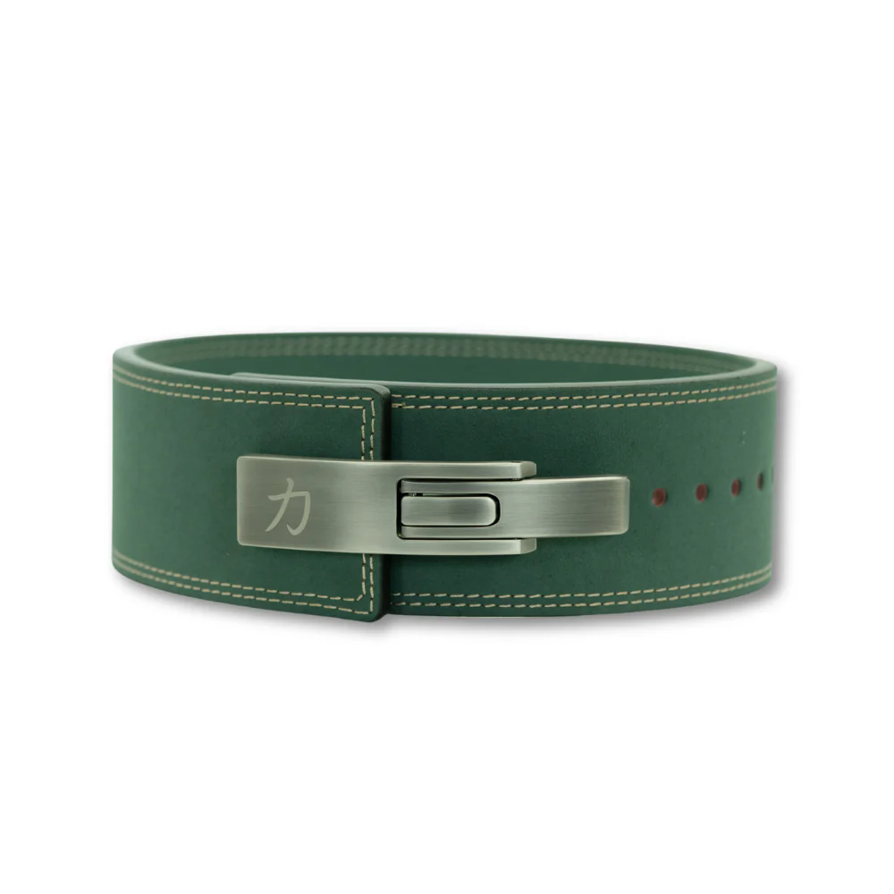 10mm Lever Belt - Vintage Green - IPF Approved - Image 6