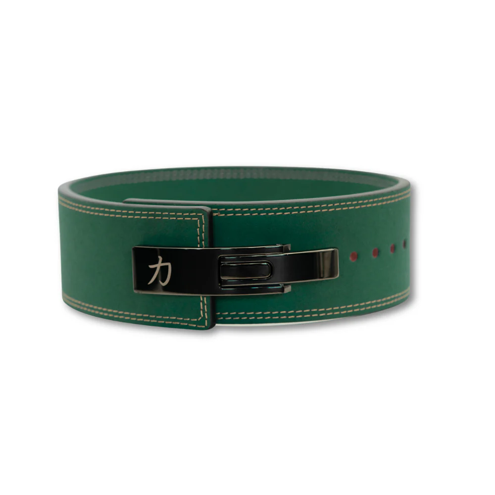 10mm Lever Belt - Vintage Green - IPF Approved - Image 8