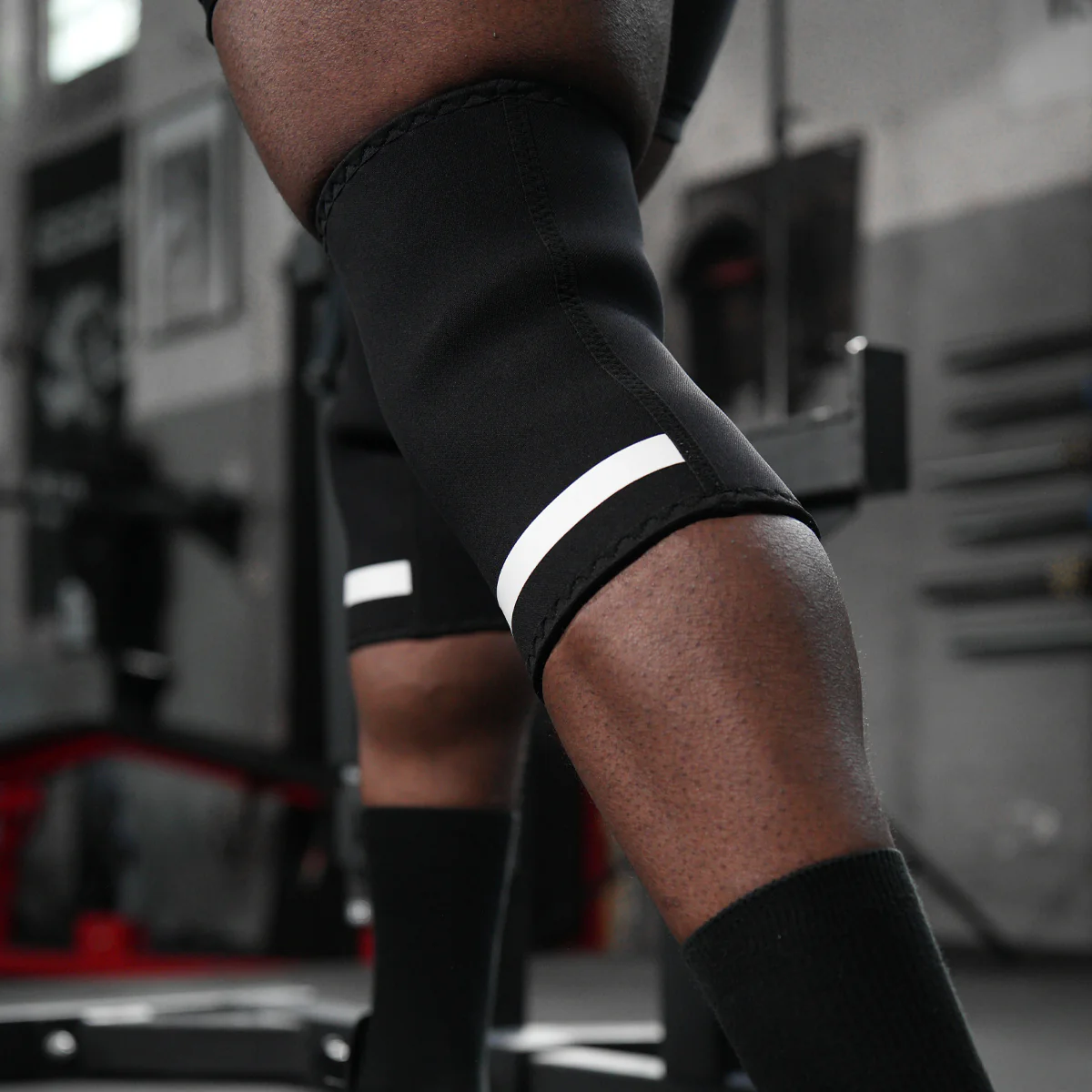 7mm Inferno PRO Knee Sleeves - Extra Stiff Neoprene - Black - IPF APPROVED - ONLY SIZE 2XS, 4XL & 5XL - Image 7