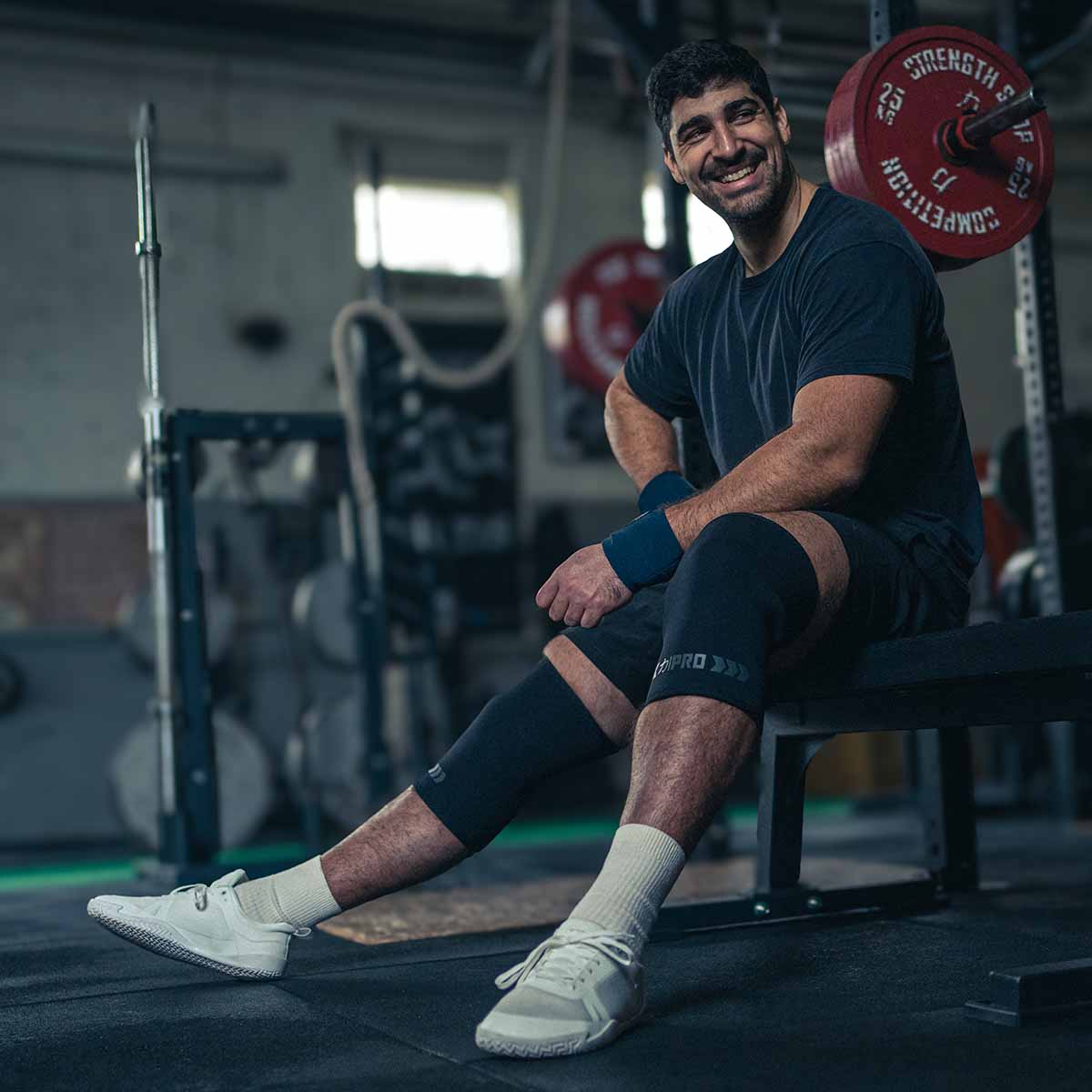 7mm Inferno PRO Knee Sleeves - Extra Stiff Neoprene - Stealth - IPF APPROVED - Image 13