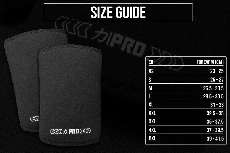 7mm Pro Lite Elbow Sleeves - Hybrid Extra Stiff/Regular Neoprene - Finalrep Approved - Image 11