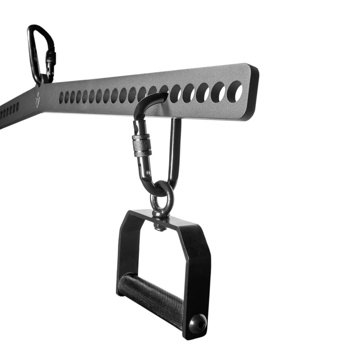 Adjustable Lat Pull Down Bar with Heavy Duty Carabiner - Image 2