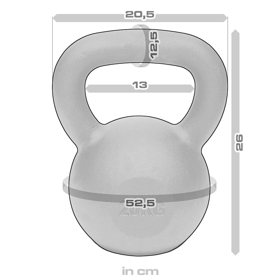 Black Powder Coated Kettlebells 4kg - 64kg - Image 44