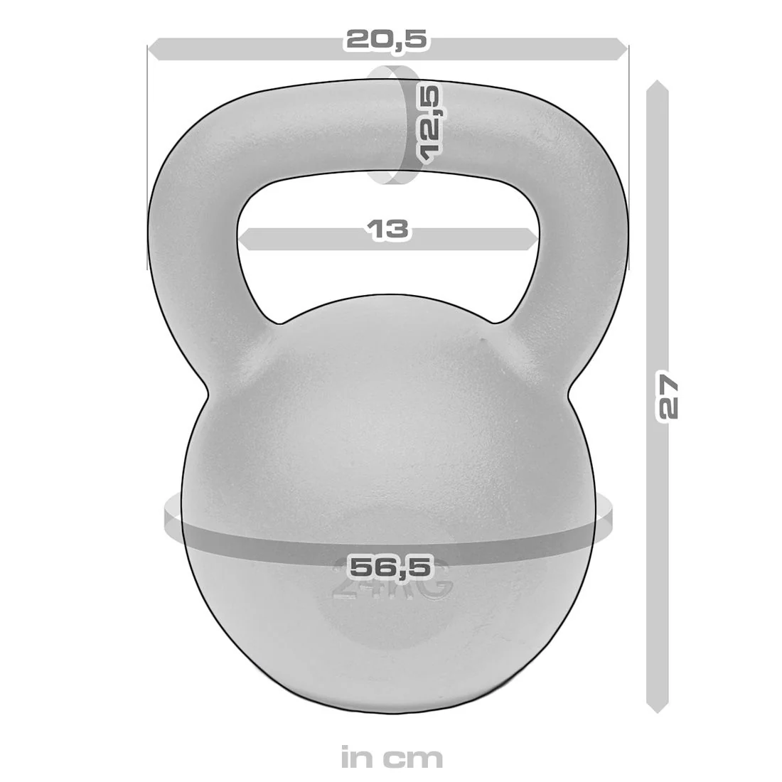 Black Powder Coated Kettlebells 4kg - 64kg - Image 49
