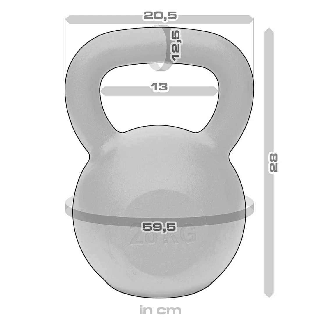 Black Powder Coated Kettlebells 4kg - 64kg - Image 54