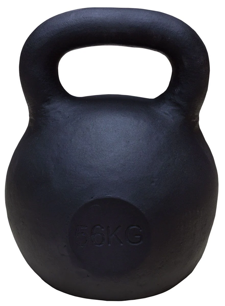Black Powder Coated Kettlebells 4kg - 64kg - Image 82