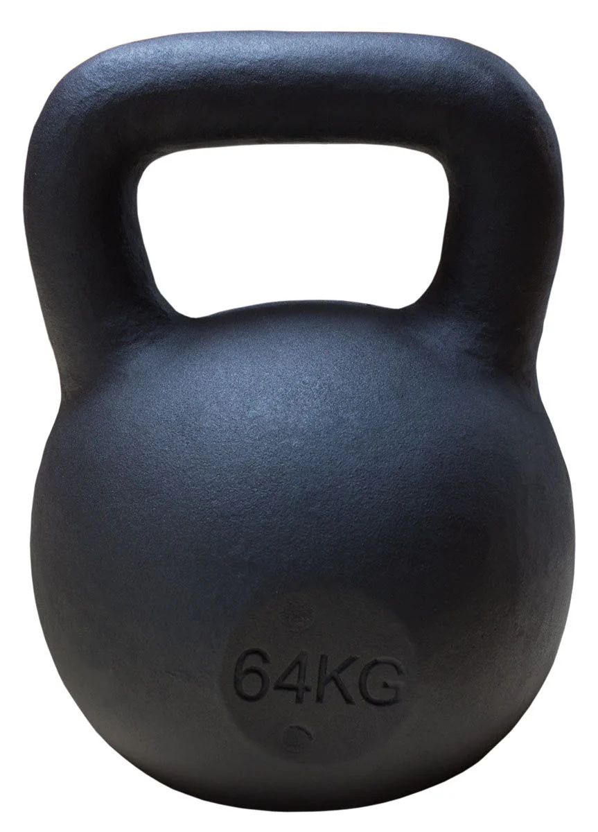 Black Powder Coated Kettlebells 4kg - 64kg - Image 86