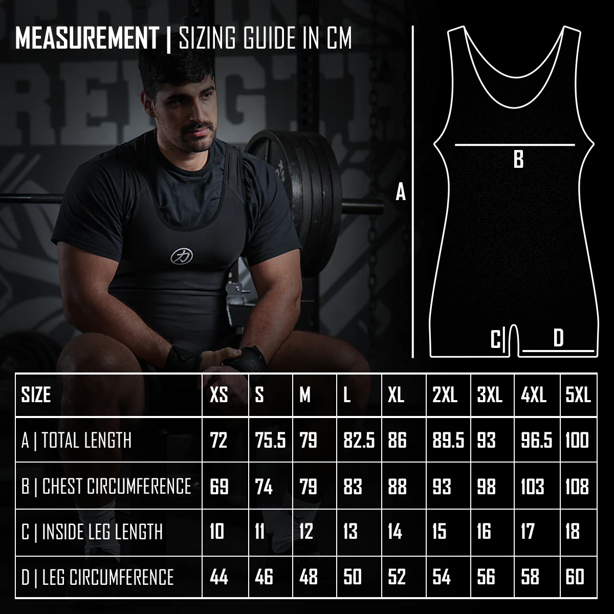 Black Singlet, Unisex - IPF Approved - Image 7