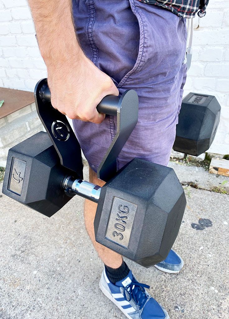 Farmers Hooks for Dumbbells - Pair - Image 8