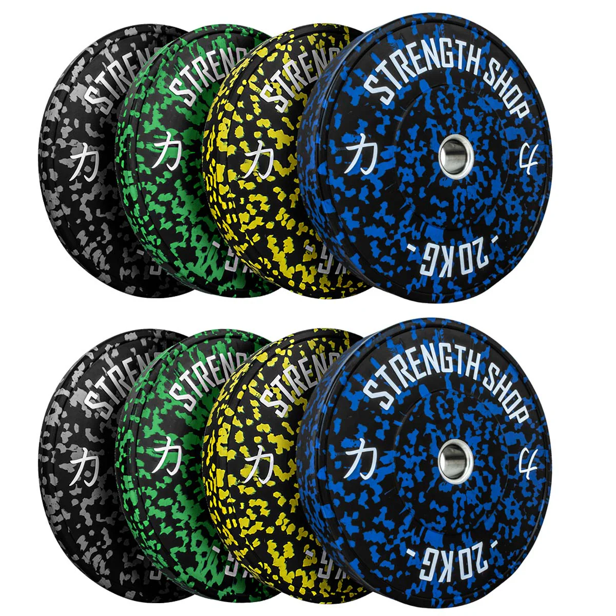 Fleck Rubber Bumper Plates – Colour Coded - Image 6