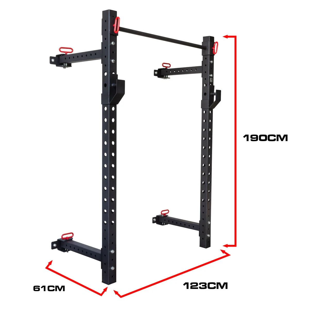 Riot Garage Wall Mounted Foldable Rack (1.9m) - Image 3