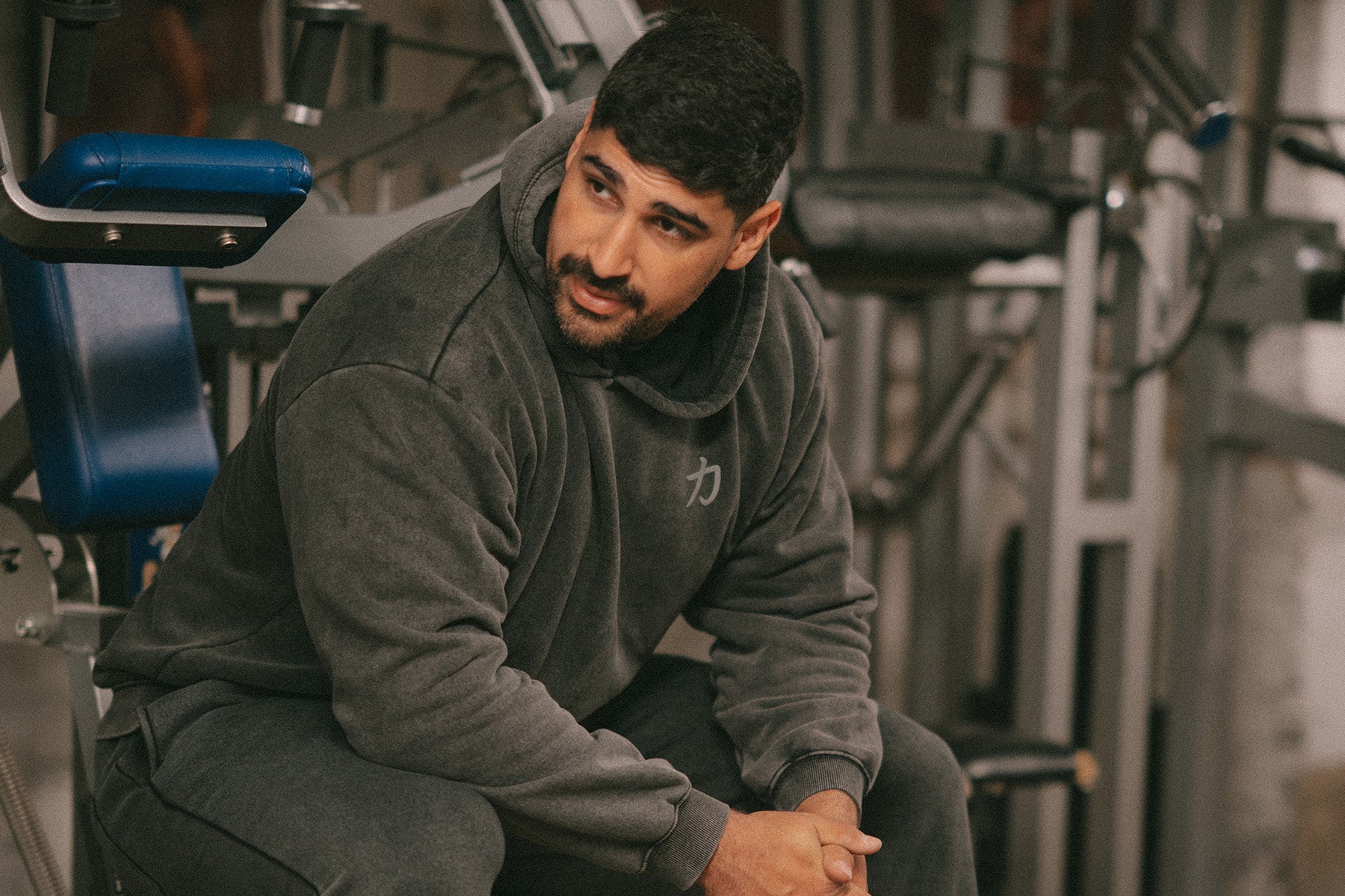 Home of Strength - Hoodie, Stone-Washed Grey - Image 10