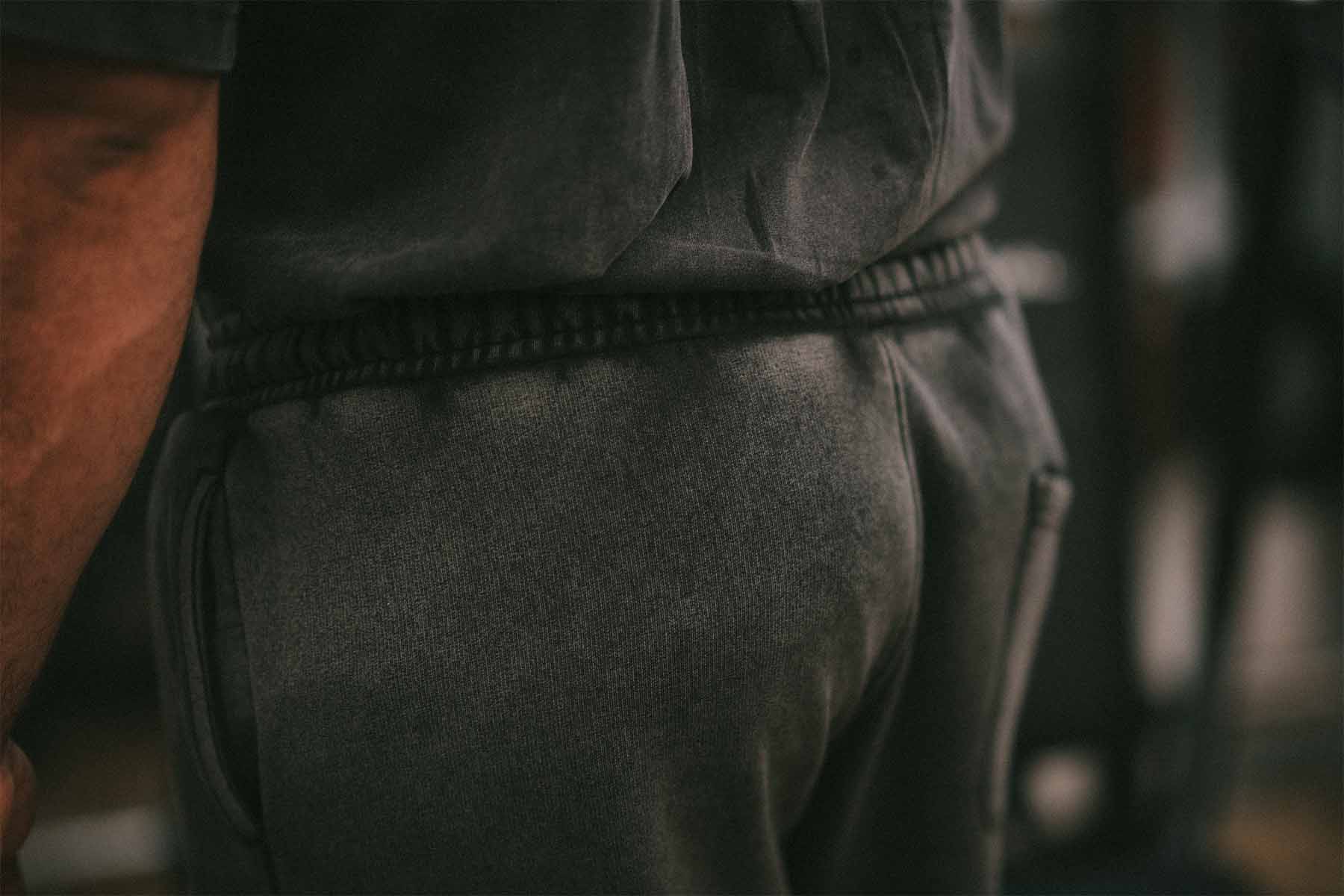 Home of Strength - Joggers, Stone-Washed Grey - Image 5