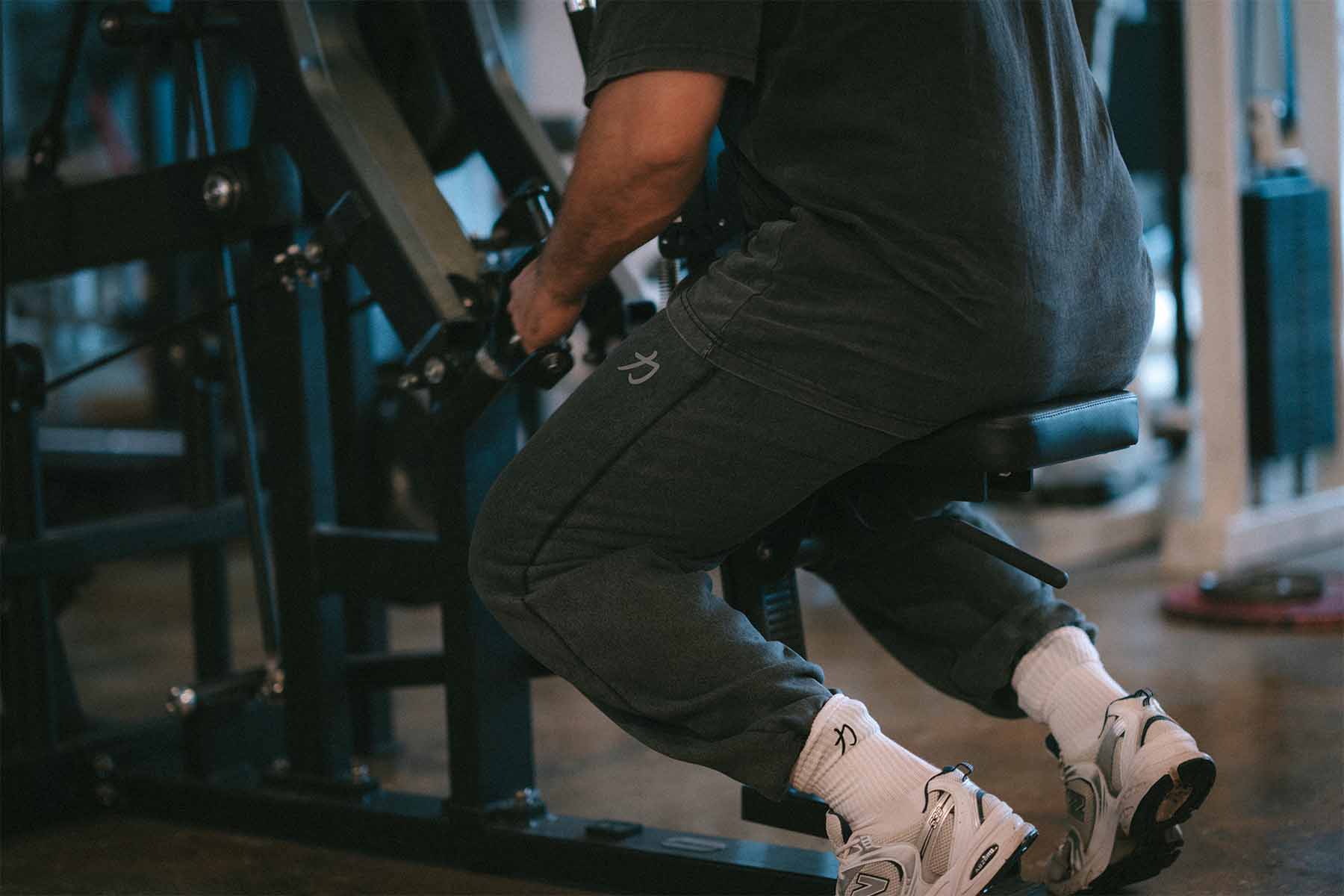 Home of Strength - Joggers, Stone-Washed Grey - Image 9