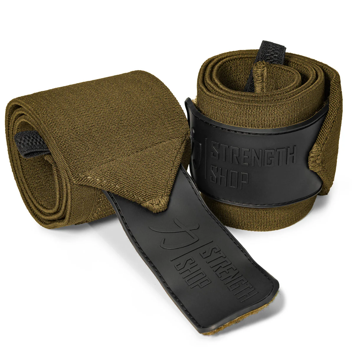 Thor Wrist Wraps - Khaki Green - IPF Approved - Image 4