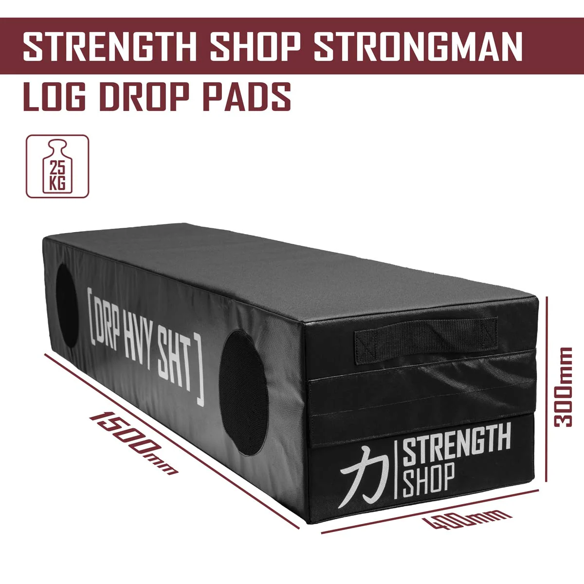 Strongman Log Pads - Pair - Image 3