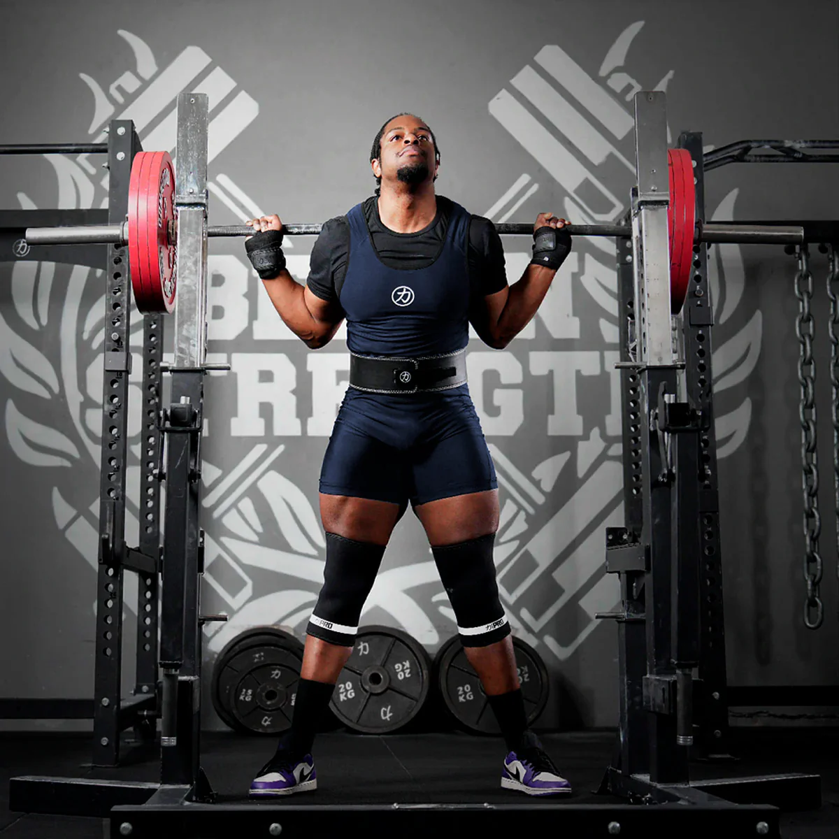 Midnight Blue Singlet, Unisex - IPF Approved - Image 6