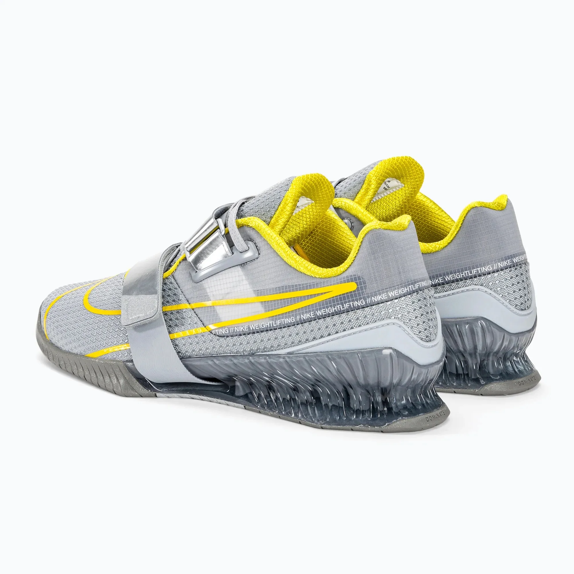 Nike Romaleos 4 - Wolf Grey/Black-Metallic Silver - Image 4