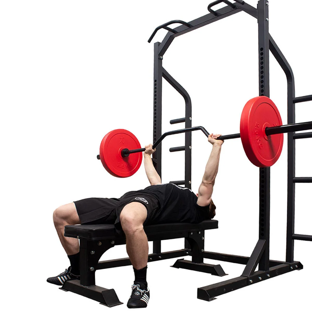 Olympic Cambered Bench Press / Row Bar - Image 11