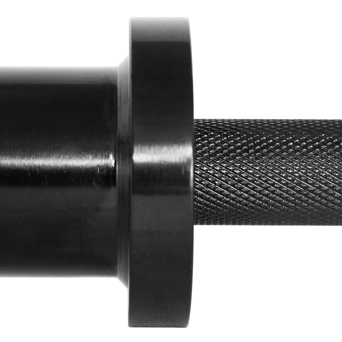 Olympic Dumbbell Handle - Black Zinc Coated - Image 4