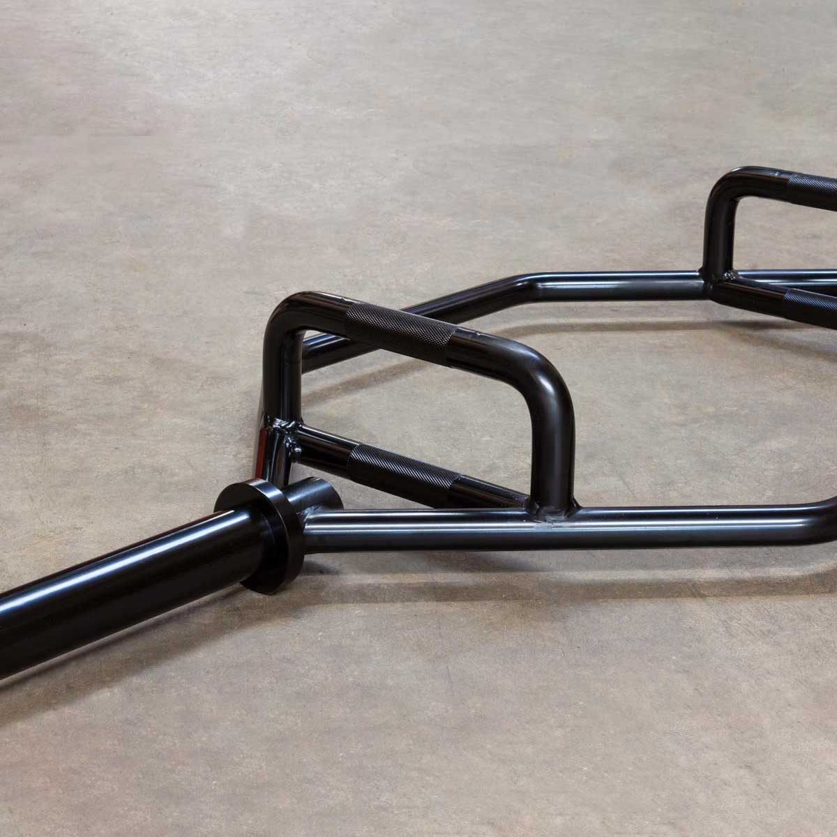 Heavy Duty Black Olympic Hex/Trap Bar 1.4m - Image 4