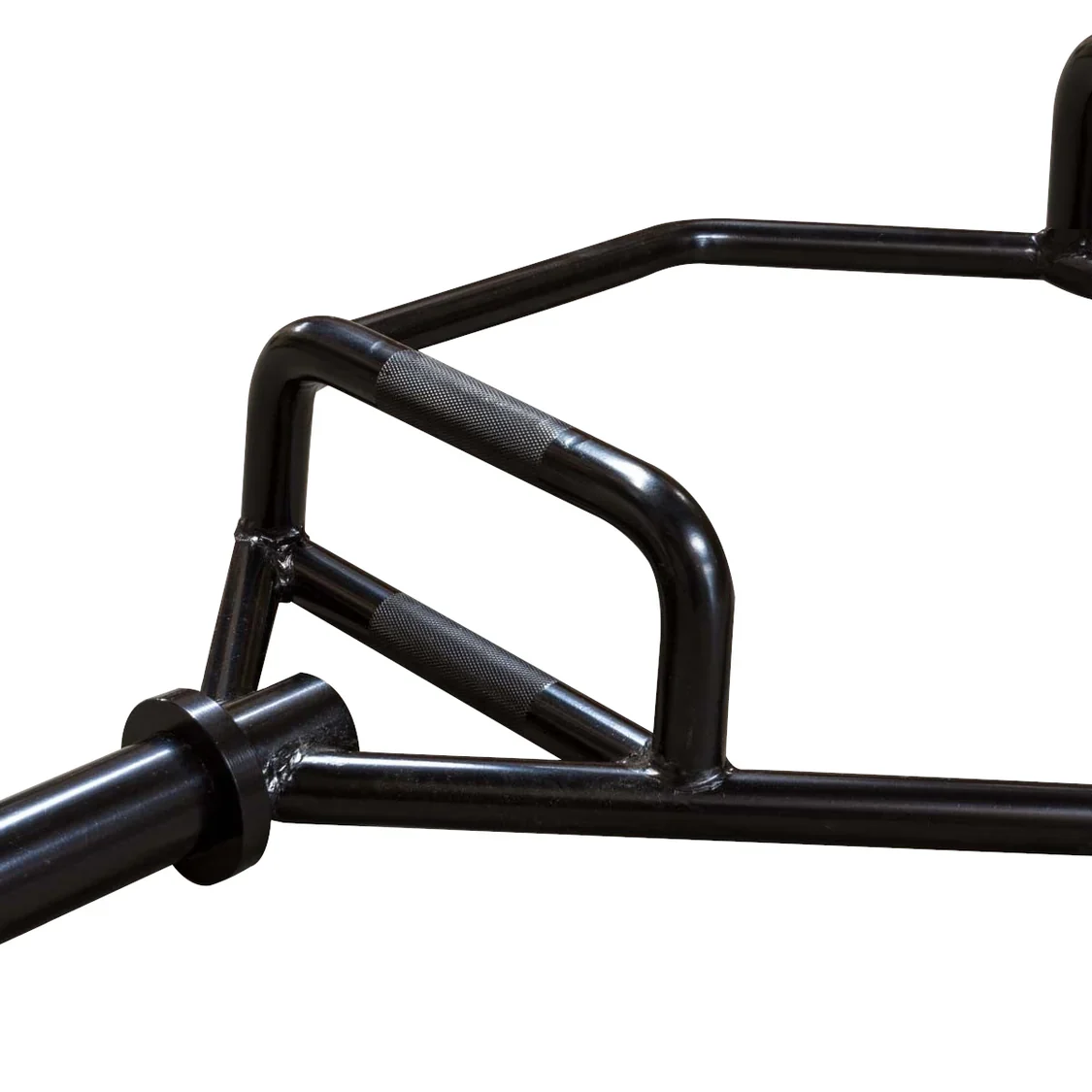 Heavy Duty Black Olympic Hex/Trap Bar 1.6m - Image 4