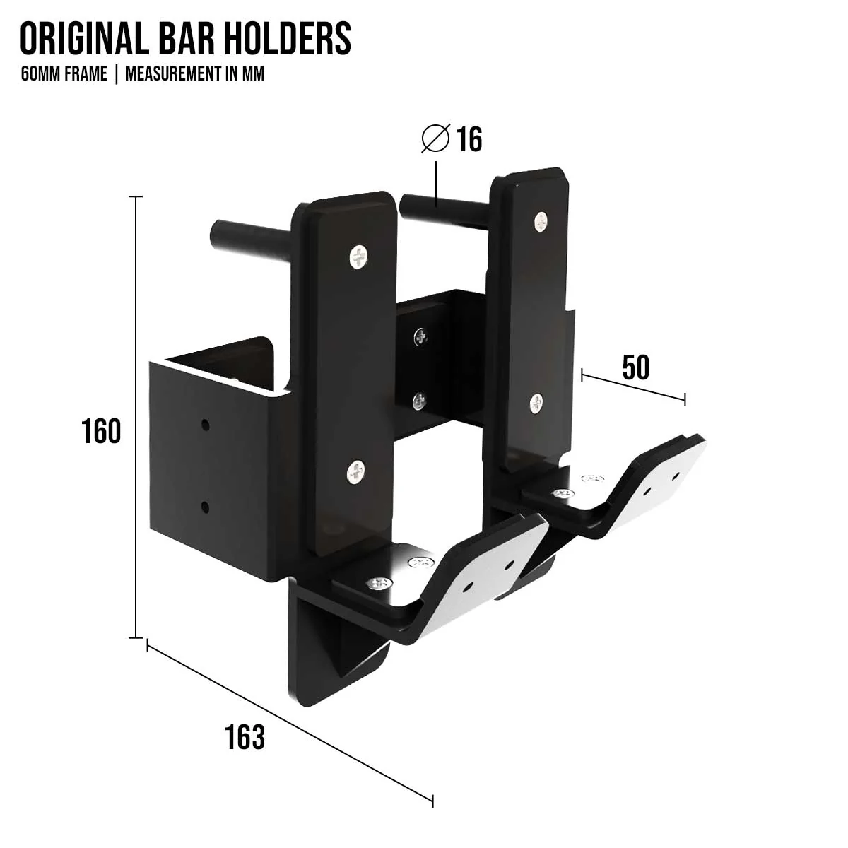 Original MRR | Bar Holders, Pair - Image 2