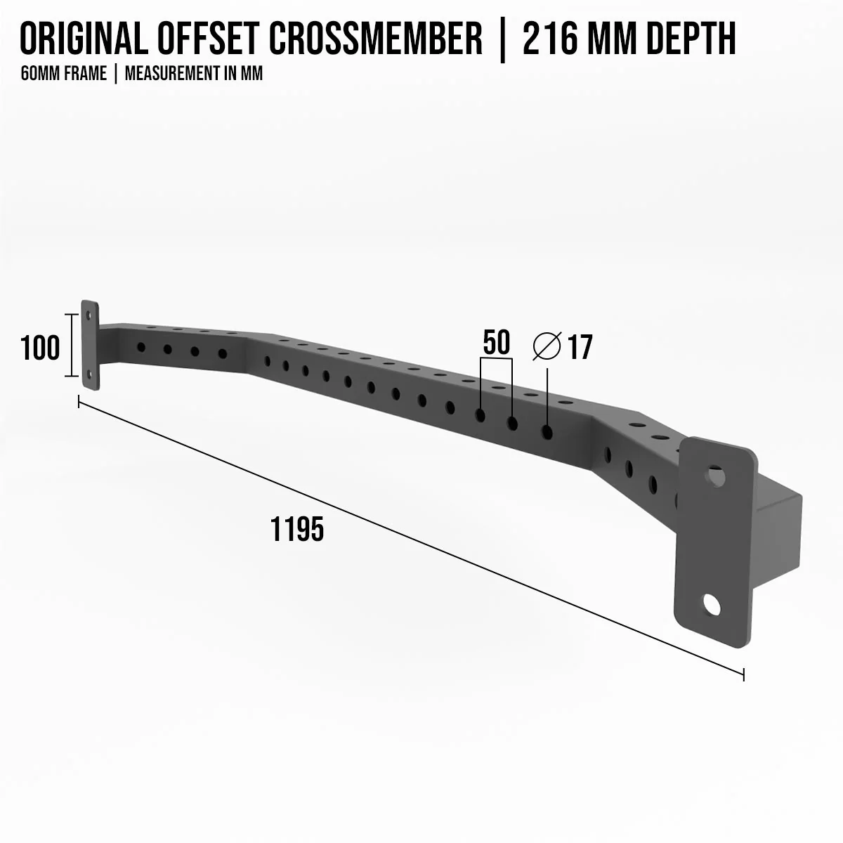 Original MRR | Offset Crossmember - Image 2