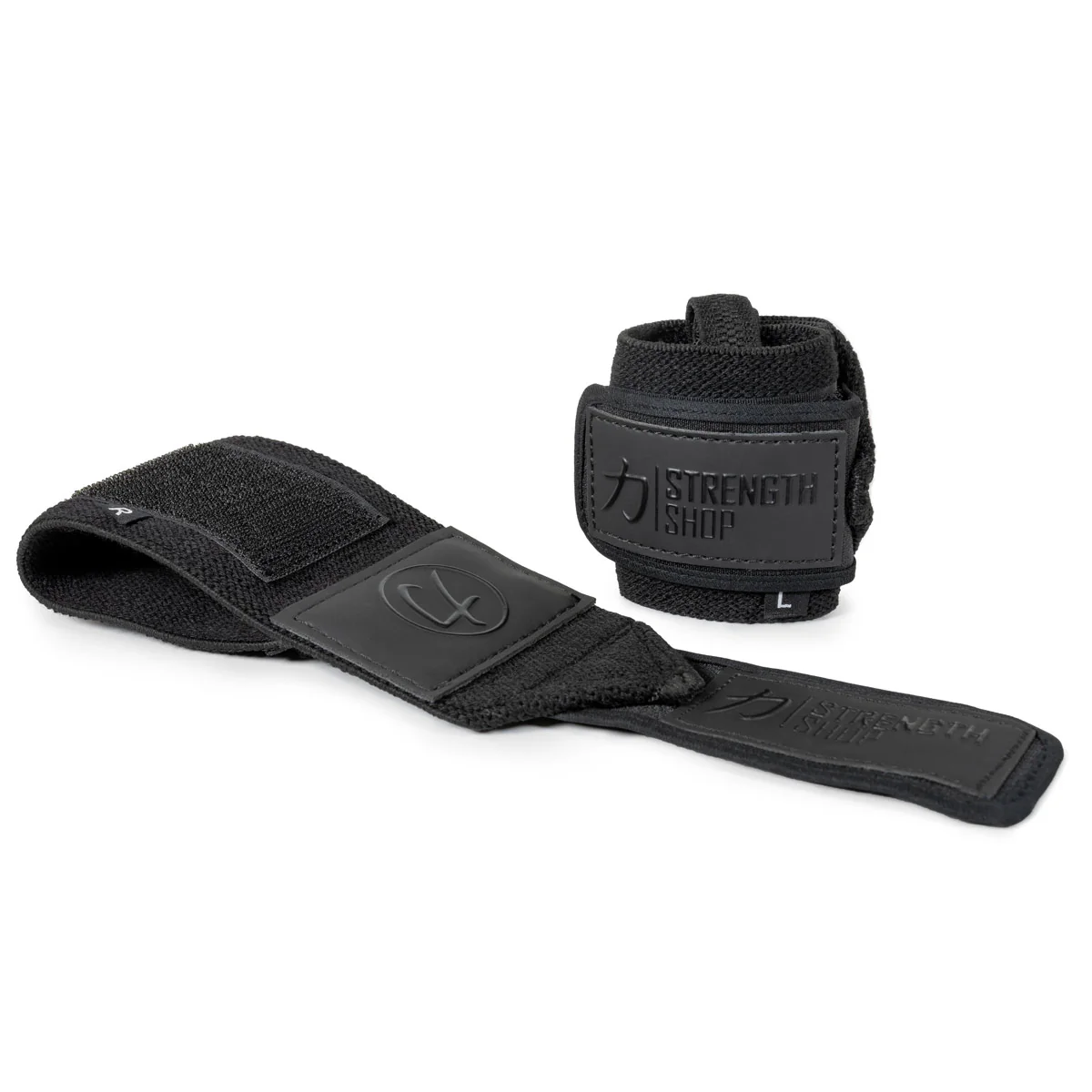 Pro Wrist Wraps - Stealth Black - IPF Approved - Image 6