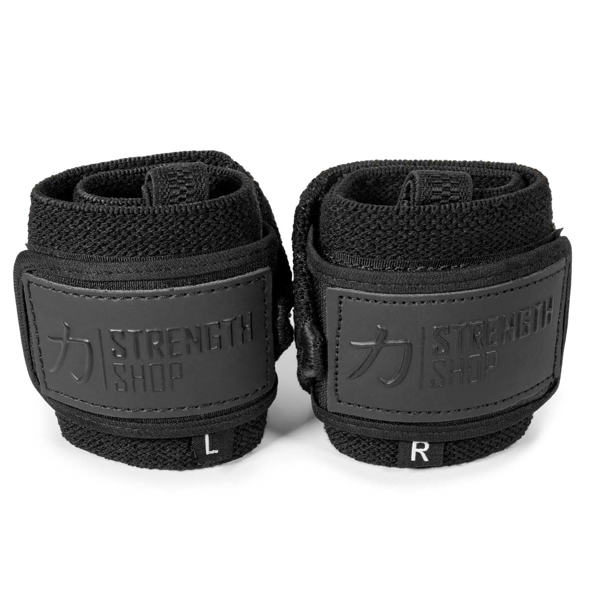 Pro Wrist Wraps - Stealth Black - IPF Approved - Image 7