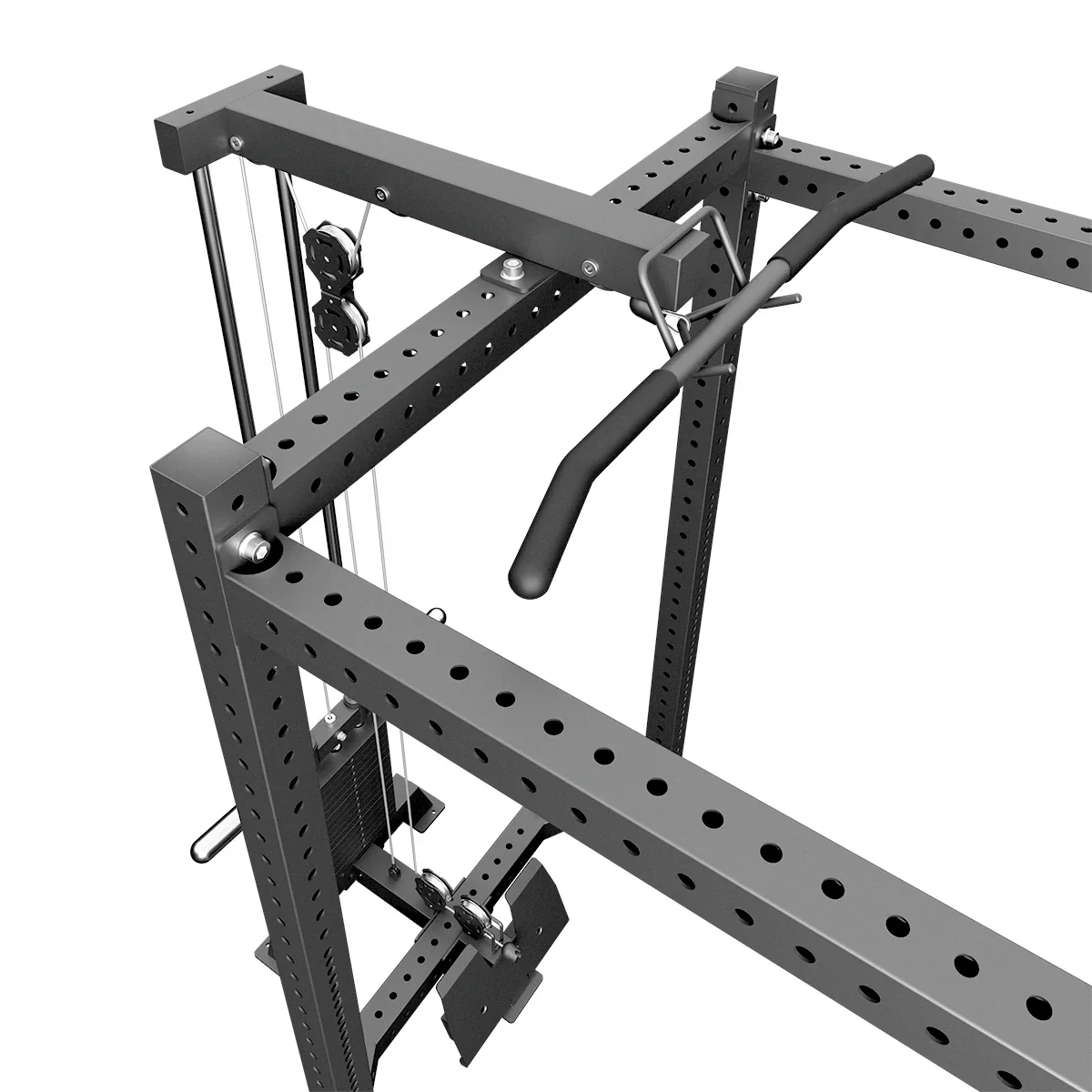 Riot MRR Lat Pulldown & Low Row Attachment | Rear Mounted Cable System - Image 6