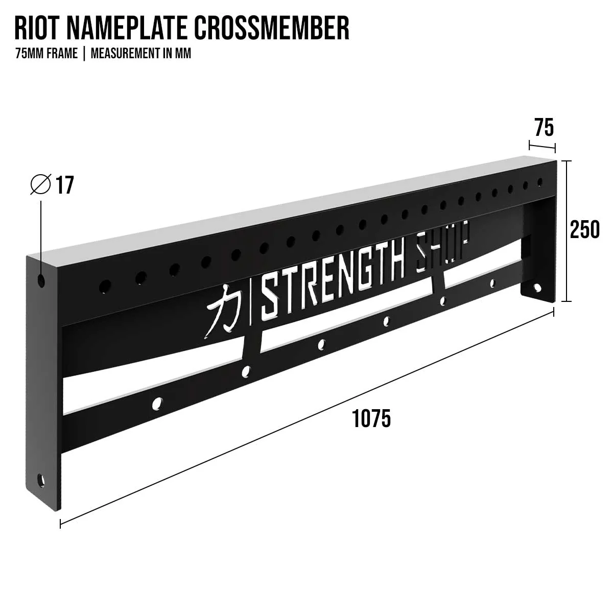 Riot MRR | Nameplate Crossmember - Image 3