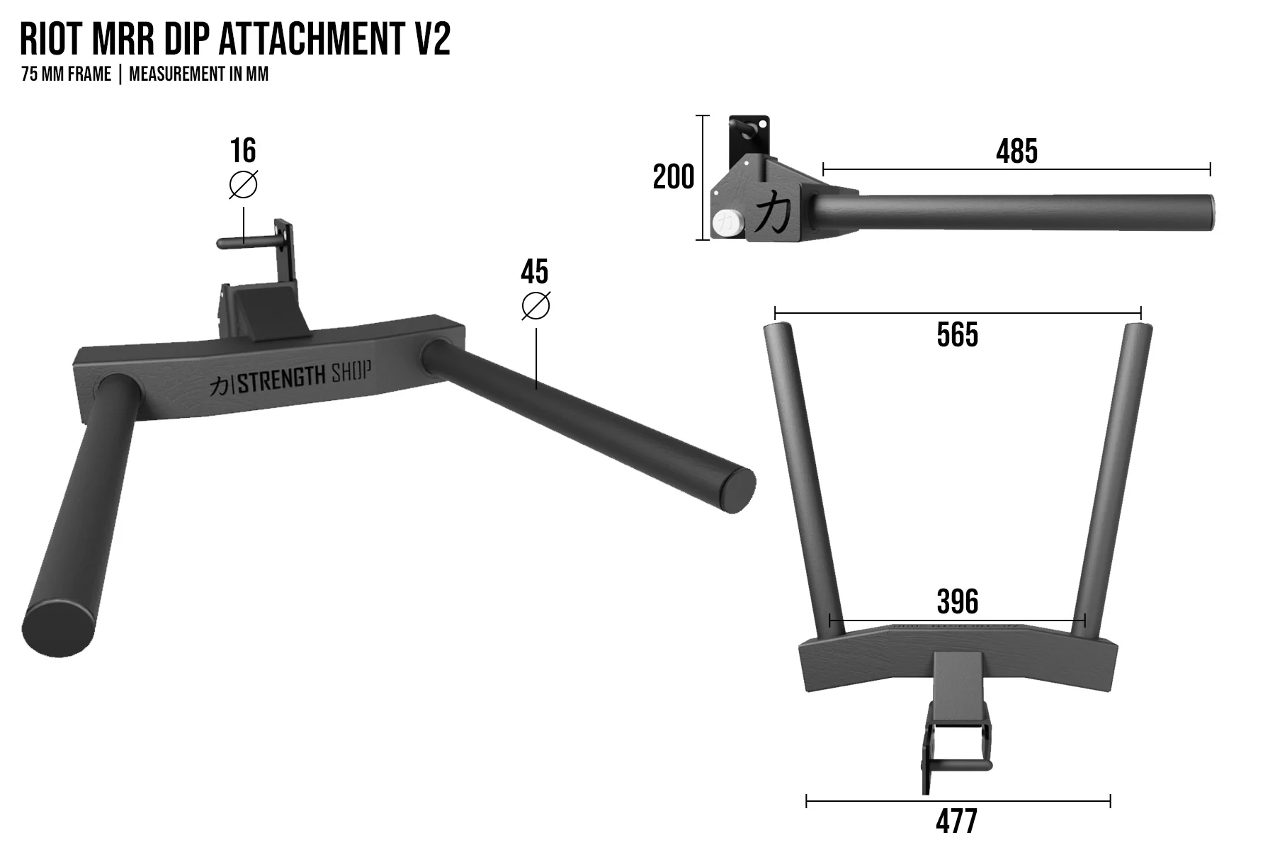 Riot V2 MRR 75 I Dip Horn - Image 2