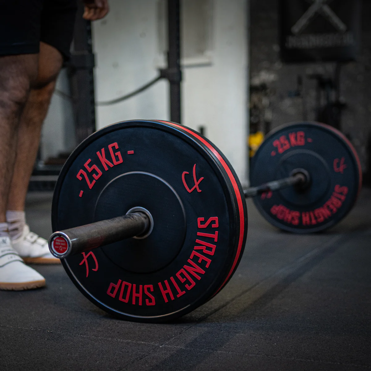 Rubber Bumper Plates w/ Colour Coded Stripe - Image 11