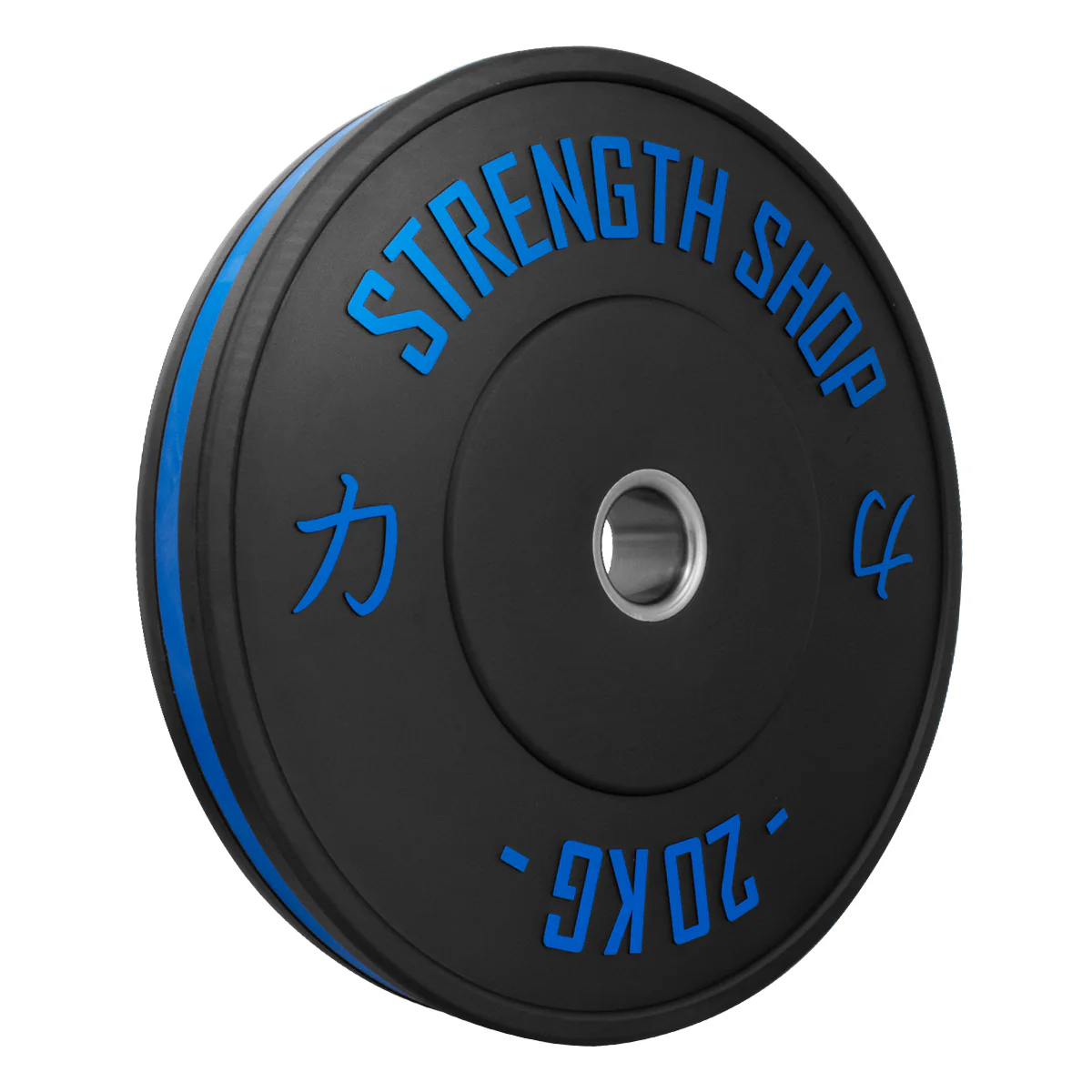 Rubber Bumper Plates w/ Colour Coded Stripe - Image 2