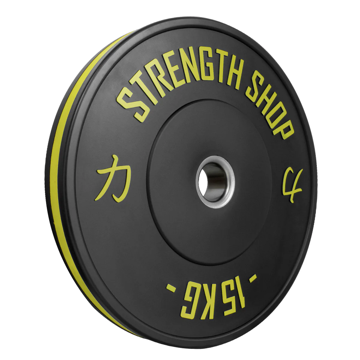 Rubber Bumper Plates w/ Colour Coded Stripe - Image 3