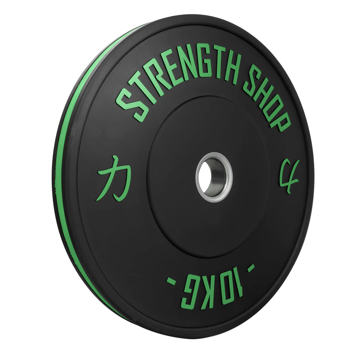 Rubber Bumper Plates w/ Colour Coded Stripe - Image 4