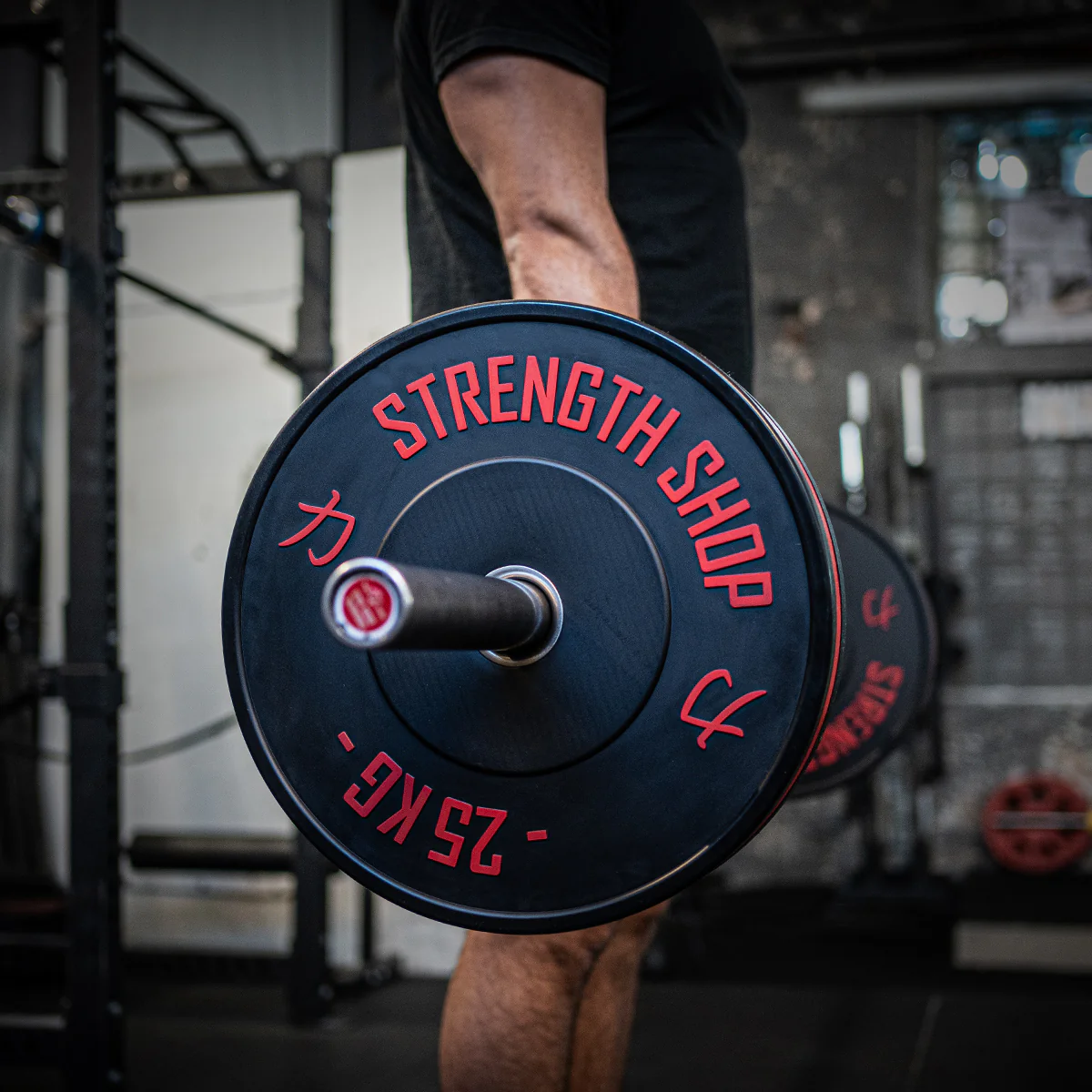 Rubber Bumper Plates w/ Colour Coded Stripe - Image 8