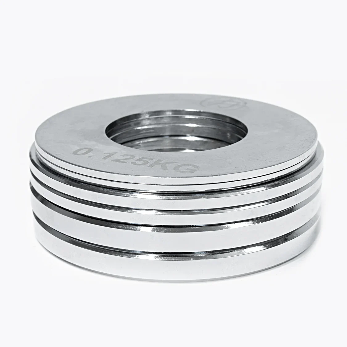 Steel Fractional Plate Package With Bag - 2x 0.5kg, 2x0.25kg, 2x0.125kg - Image 4