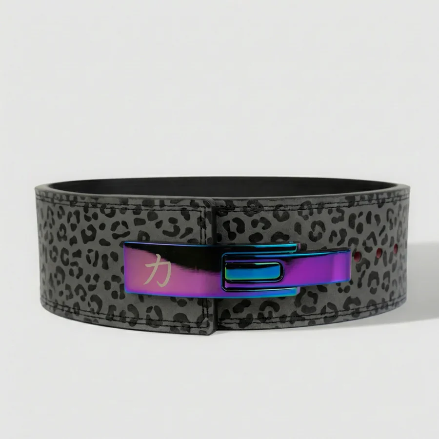 10mm Lever Belt - Dark Leopard - IPF Approved - Image 12