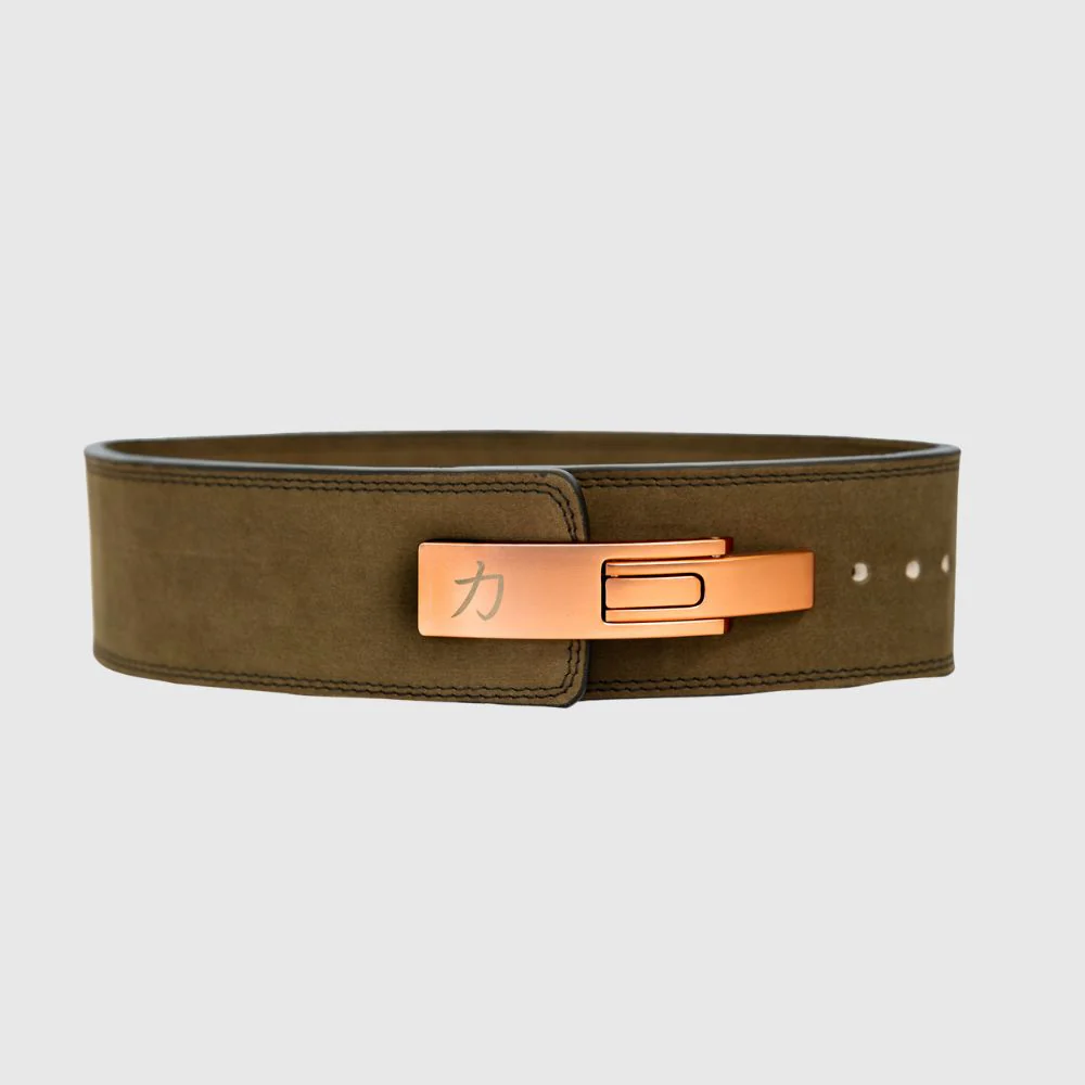 10mm Lever Belt - Khaki Green - IPF Approved - Image 10