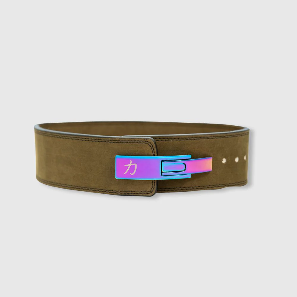 10mm Lever Belt - Khaki Green - IPF Approved - Image 12